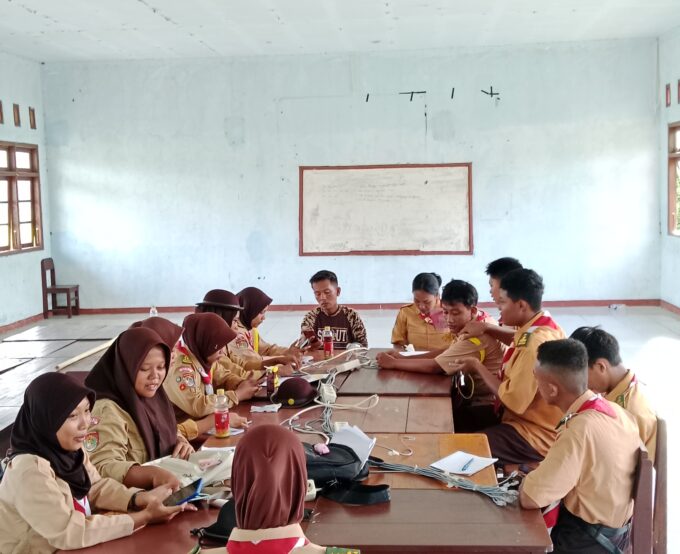 Pelantikan Pramuka Bantara & Laksana SMK N 5 tahun 2025